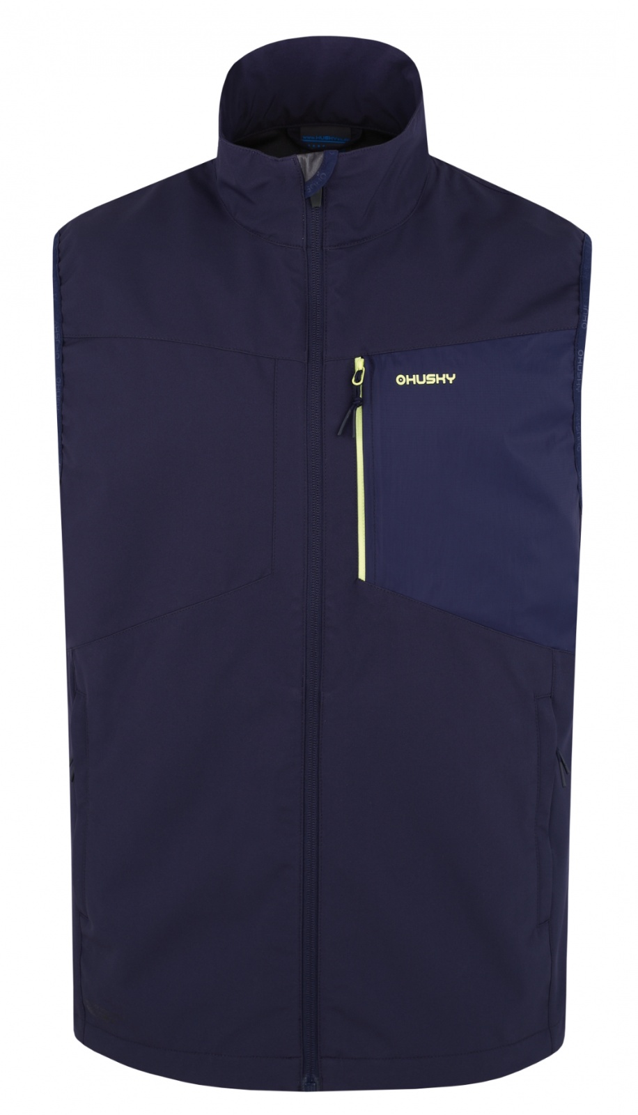 Husky Salien M S, dk. blue Pánská softshell vesta (obrázek 3)