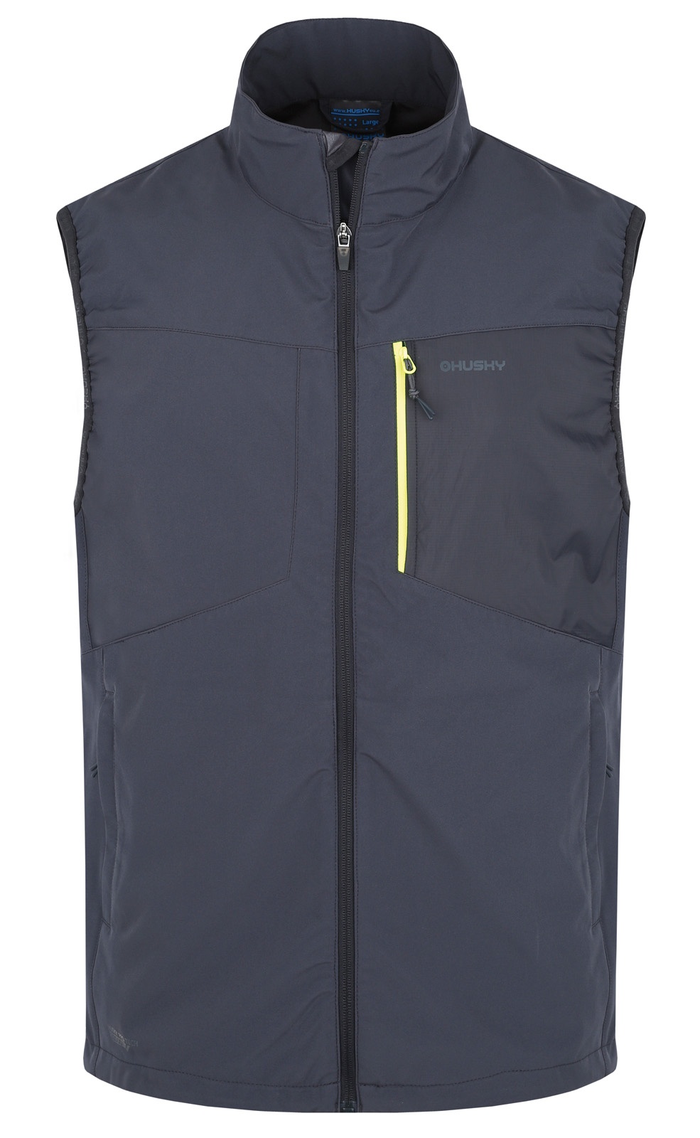 Husky Salien M M, černá Pánská softshell vesta (obrázek 9)