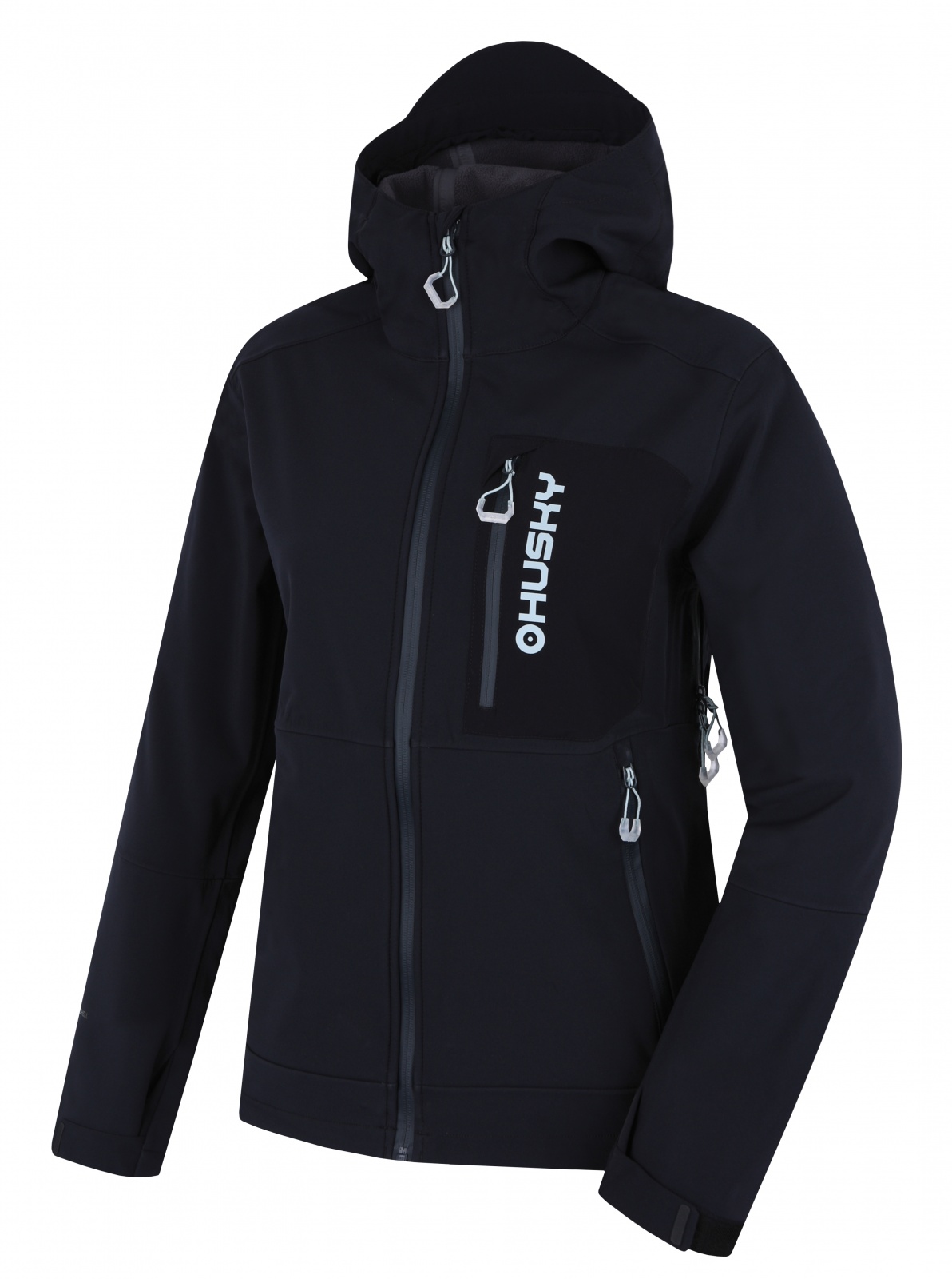 Husky Samai L S, black Dámská softshell bunda