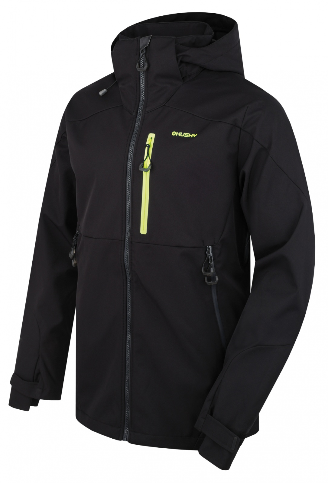 Husky Sauri M S, black Pánská softshell bunda