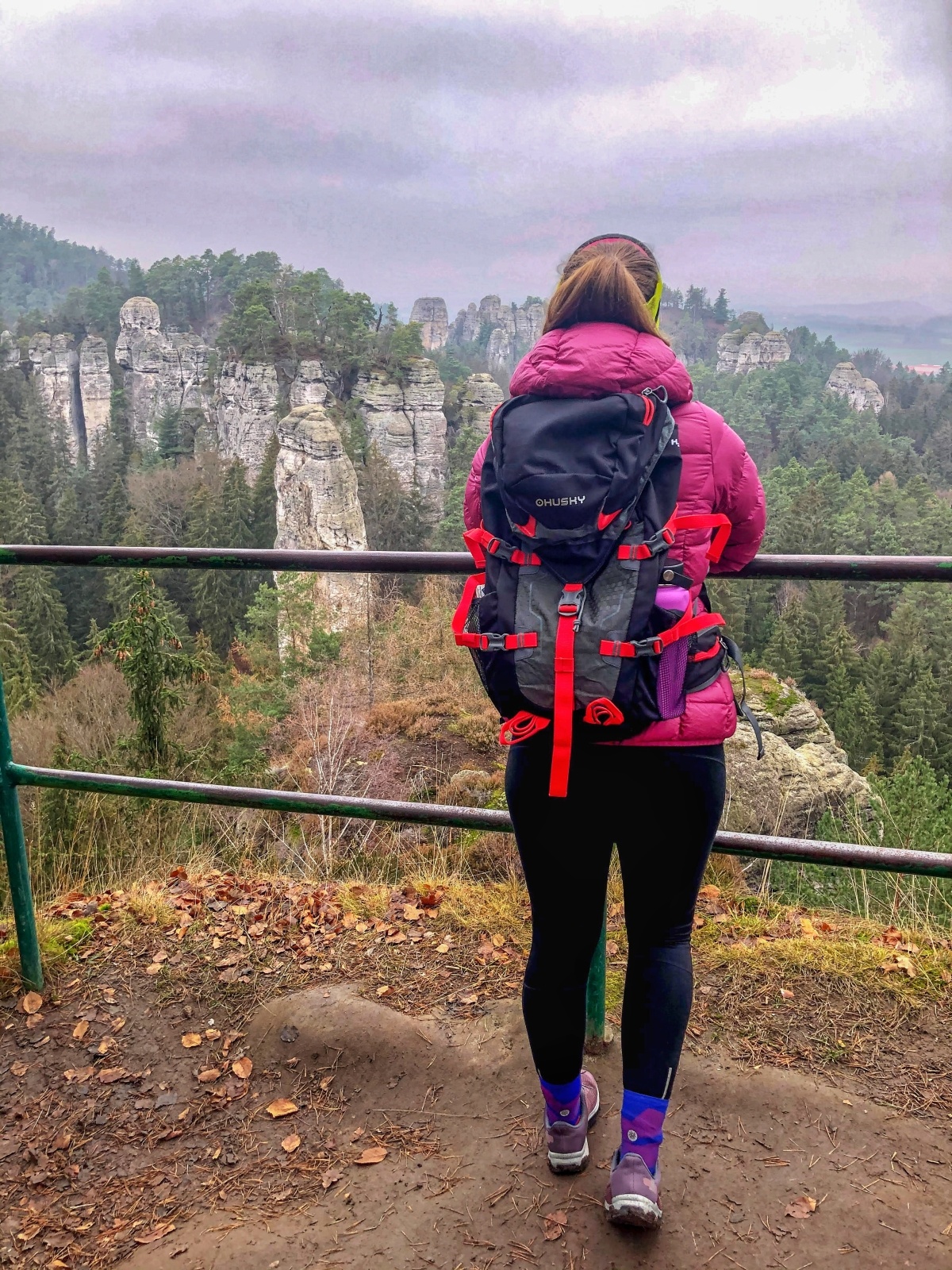 Husky Scape 38l černá Batoh Expedice / Turistika - Obrázek 4