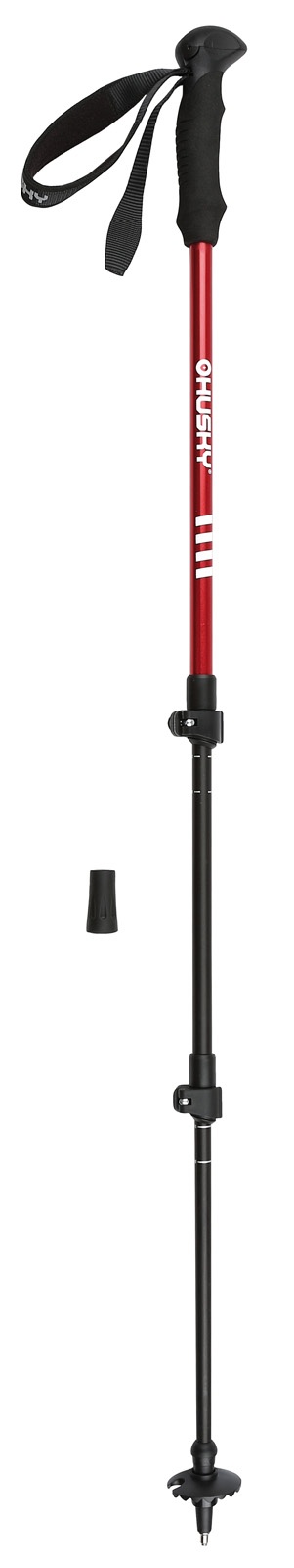 Husky Scaup červená Trekové hole