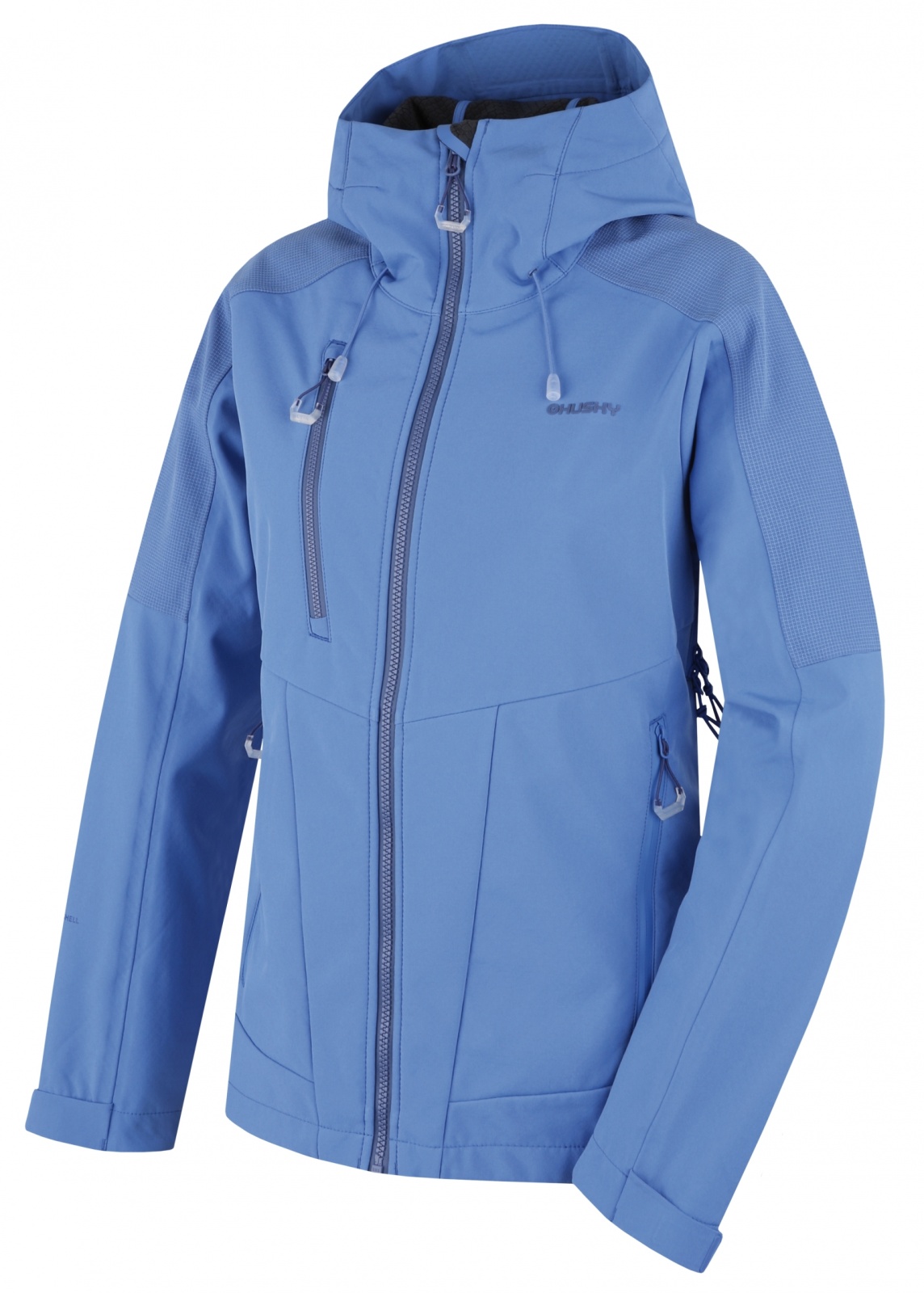 Levně Husky Sevan L S, blue Dámská softshell bunda