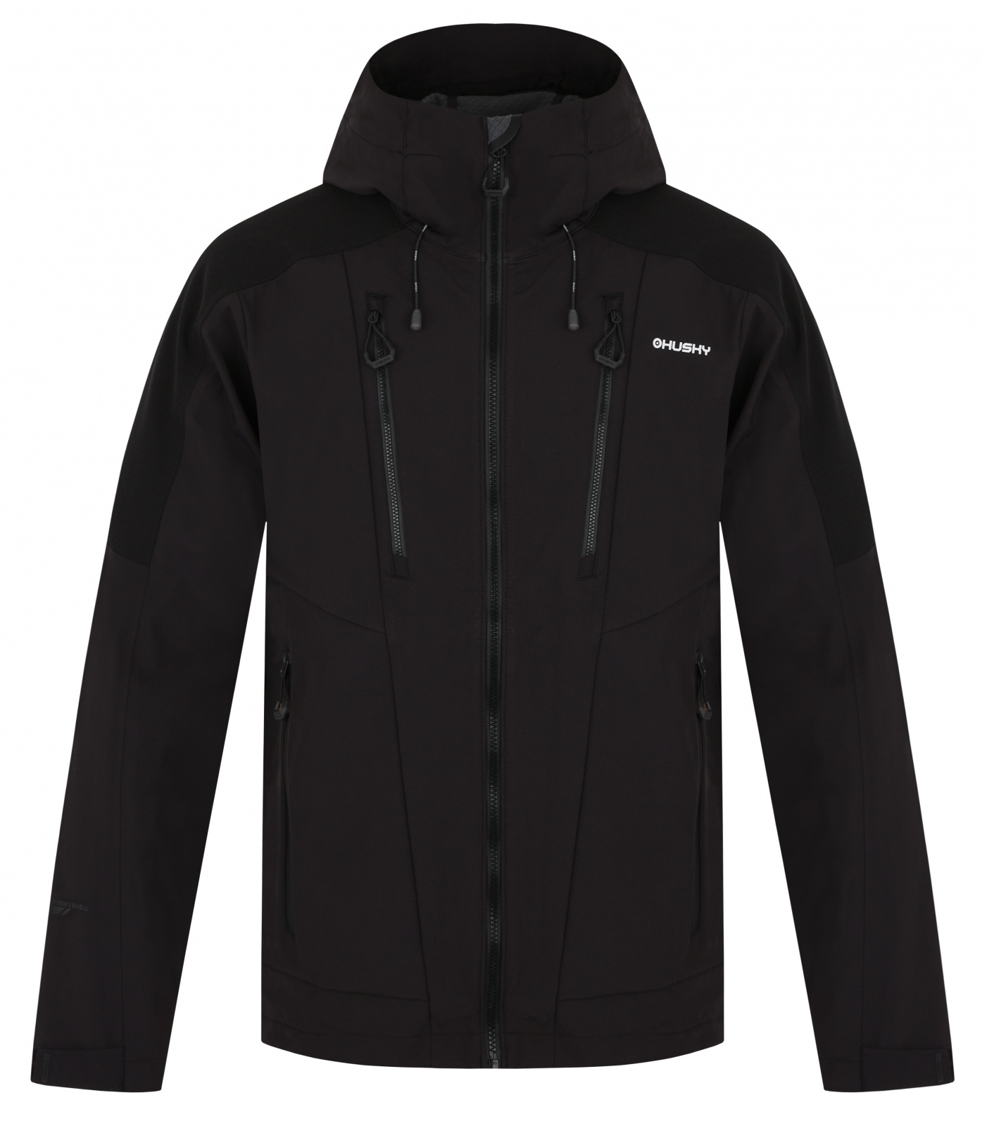 Husky Sevan M XL, black Pánská softshell bunda (obrázek 3)