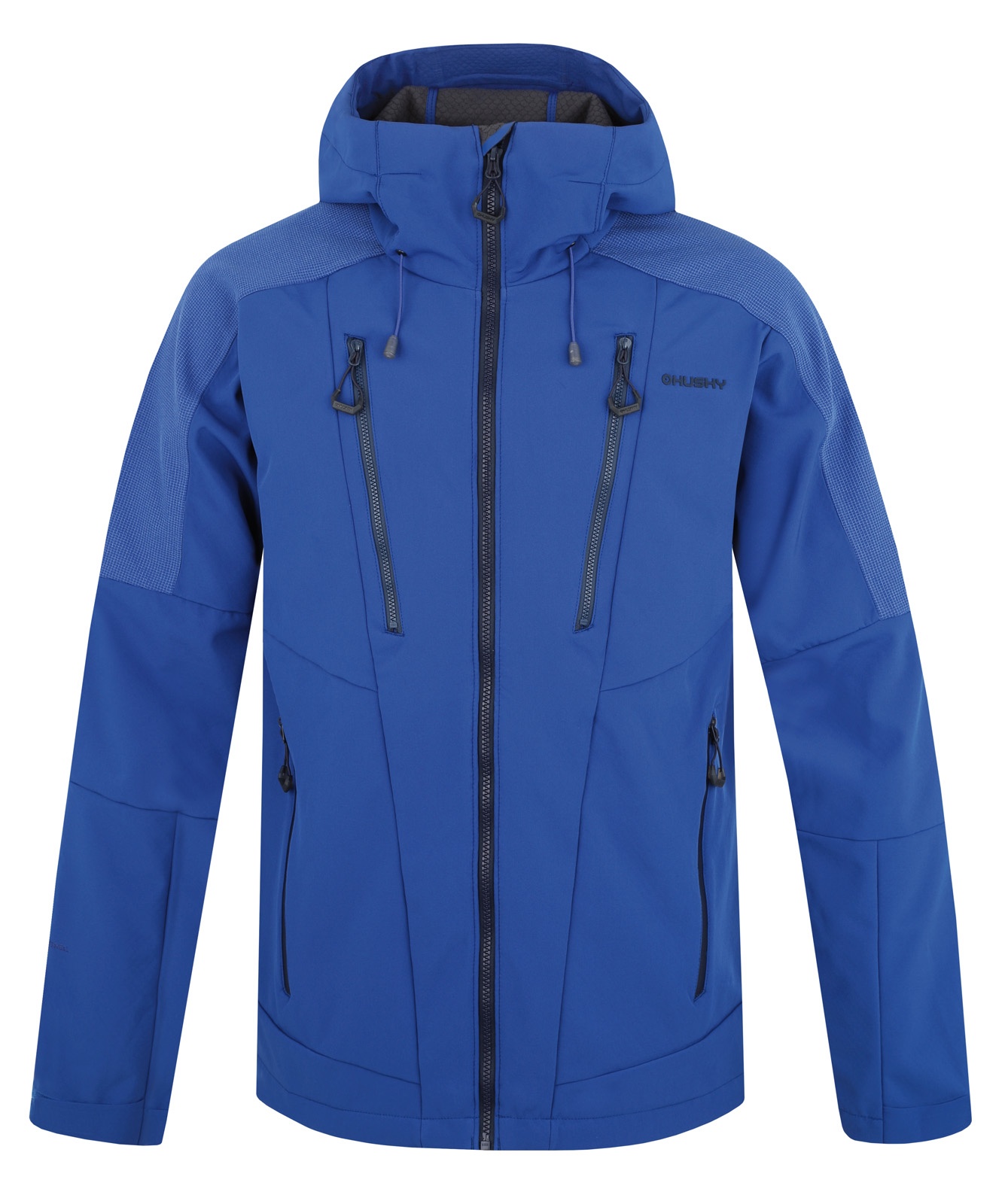 Husky Sevan M L, dk. blue Pánská softshell bunda (obrázek 3)