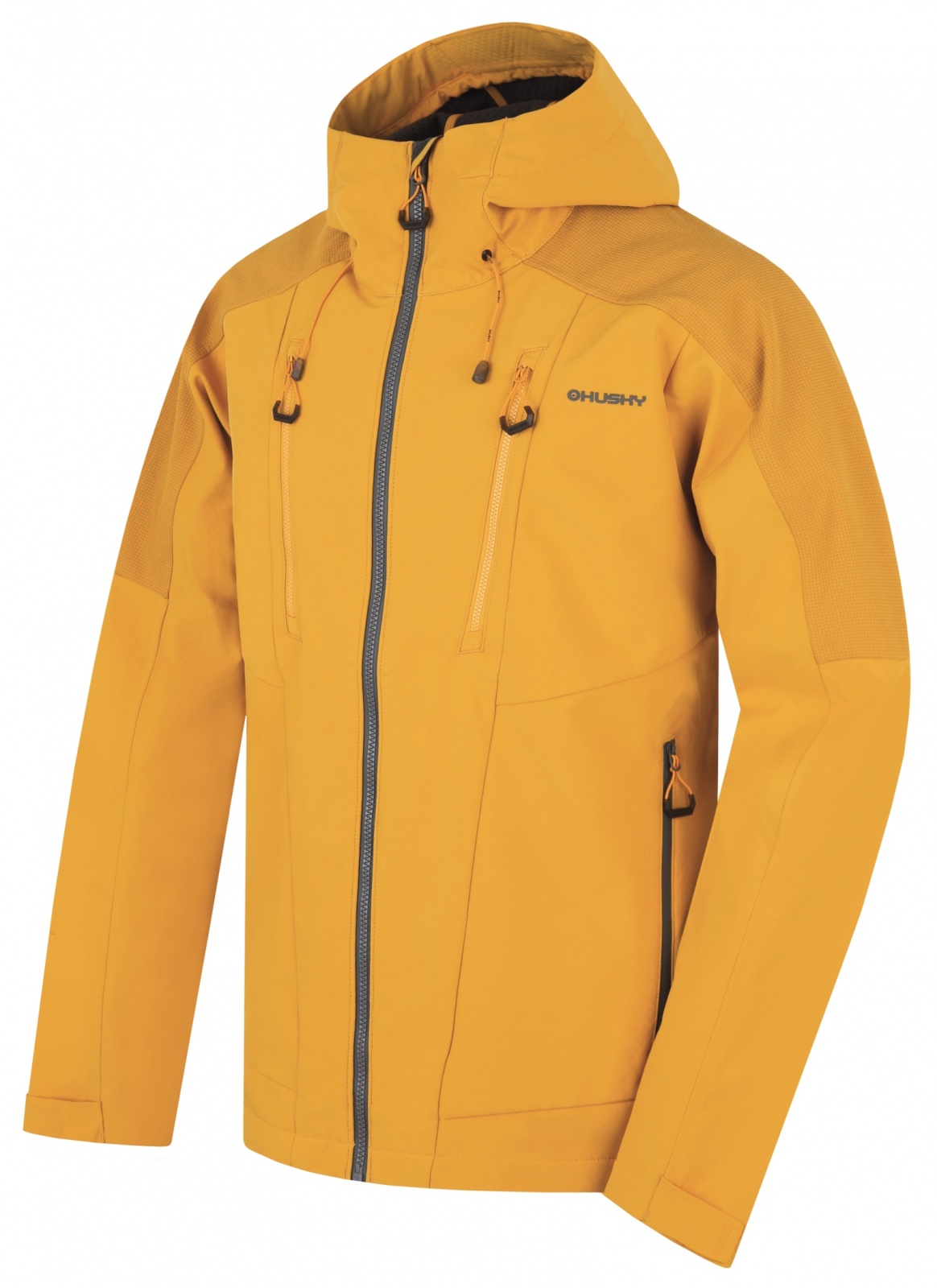 Levně Husky Sevan M XXL, yellow Pánská softshell bunda