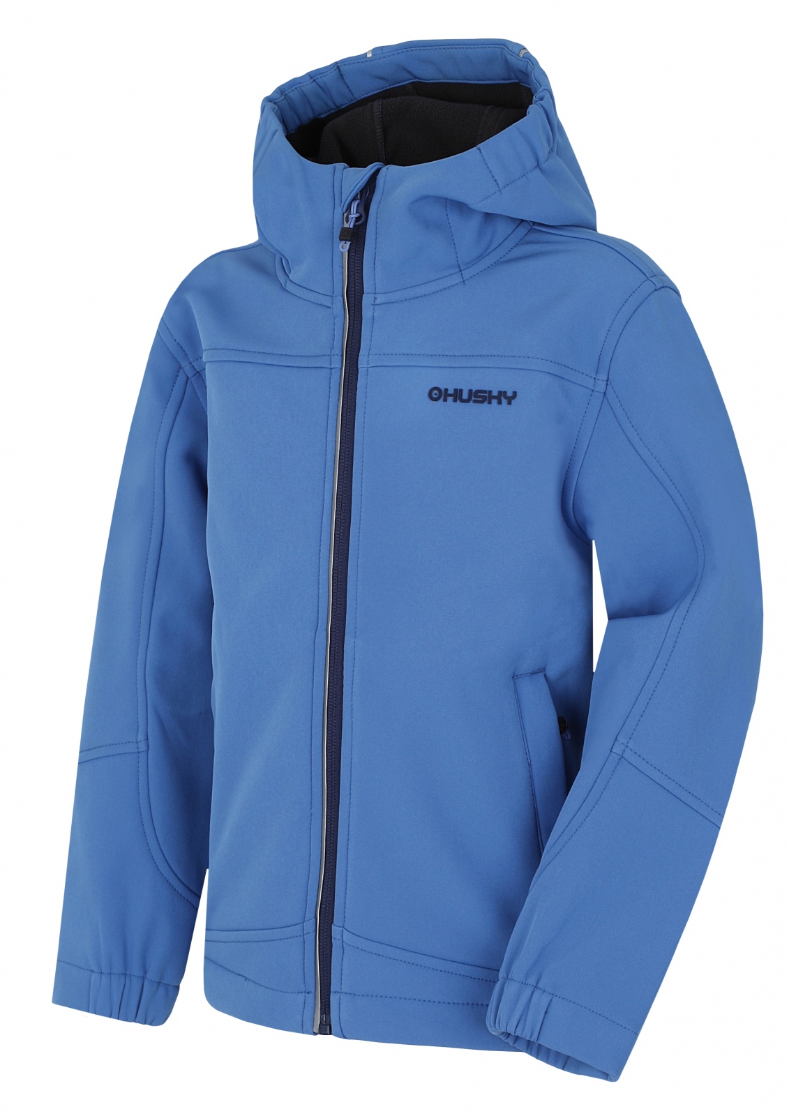 Husky Simbo K 152, light blue Dětská softshell bunda