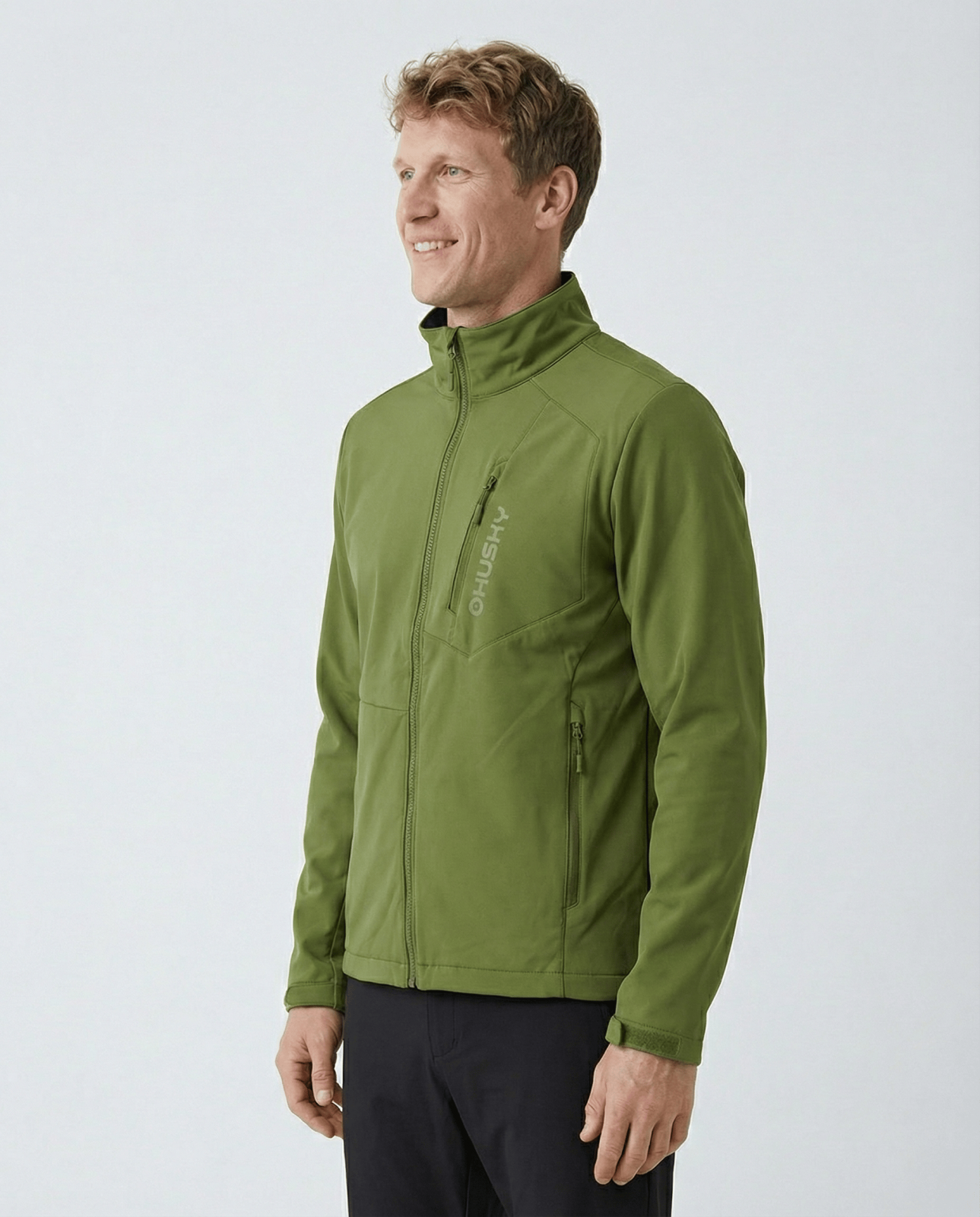 Husky Salfa M L, black Pánská softshell bunda (obrázek 11)