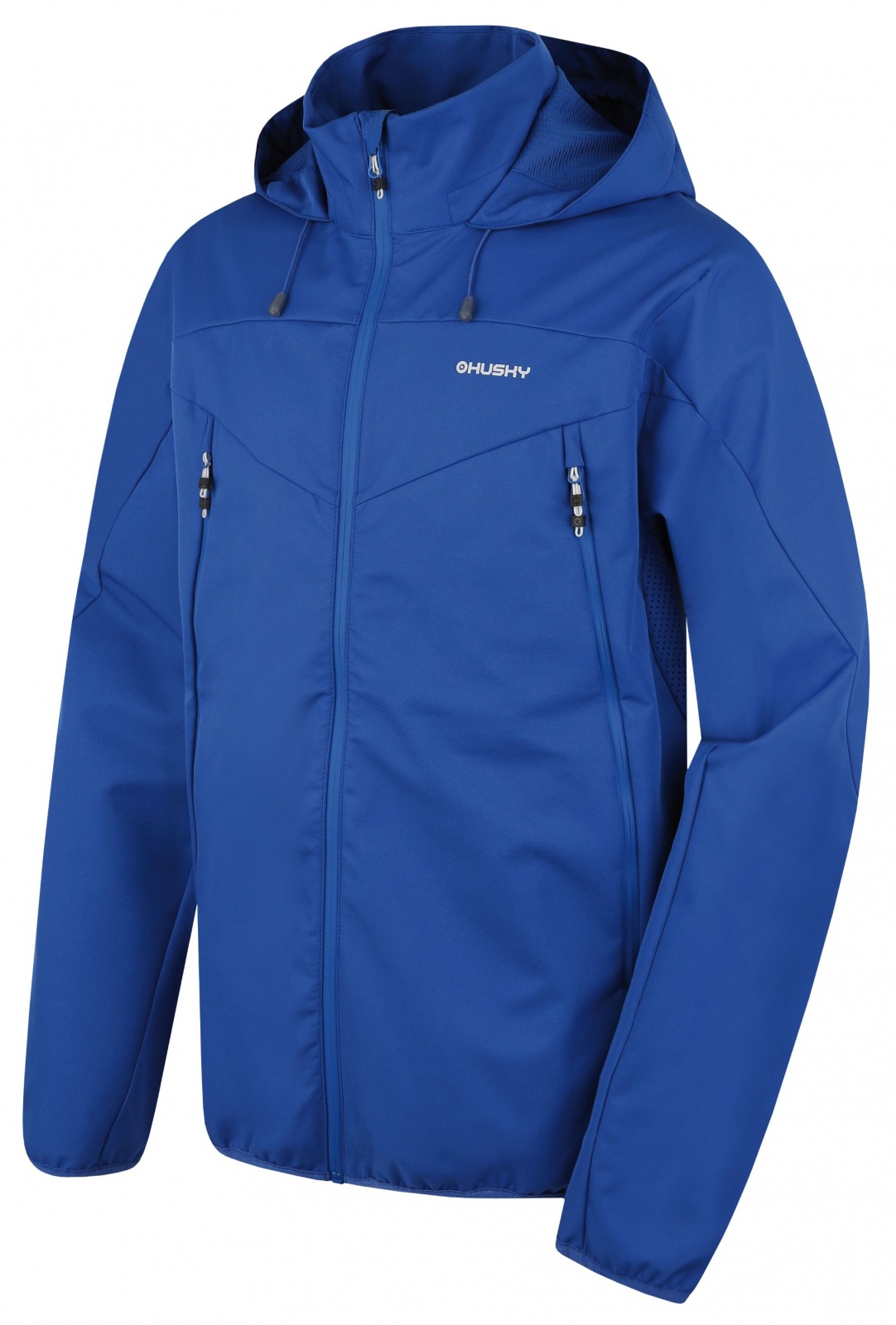 Levně Husky Sonny M M, blue Pánská softshell bunda