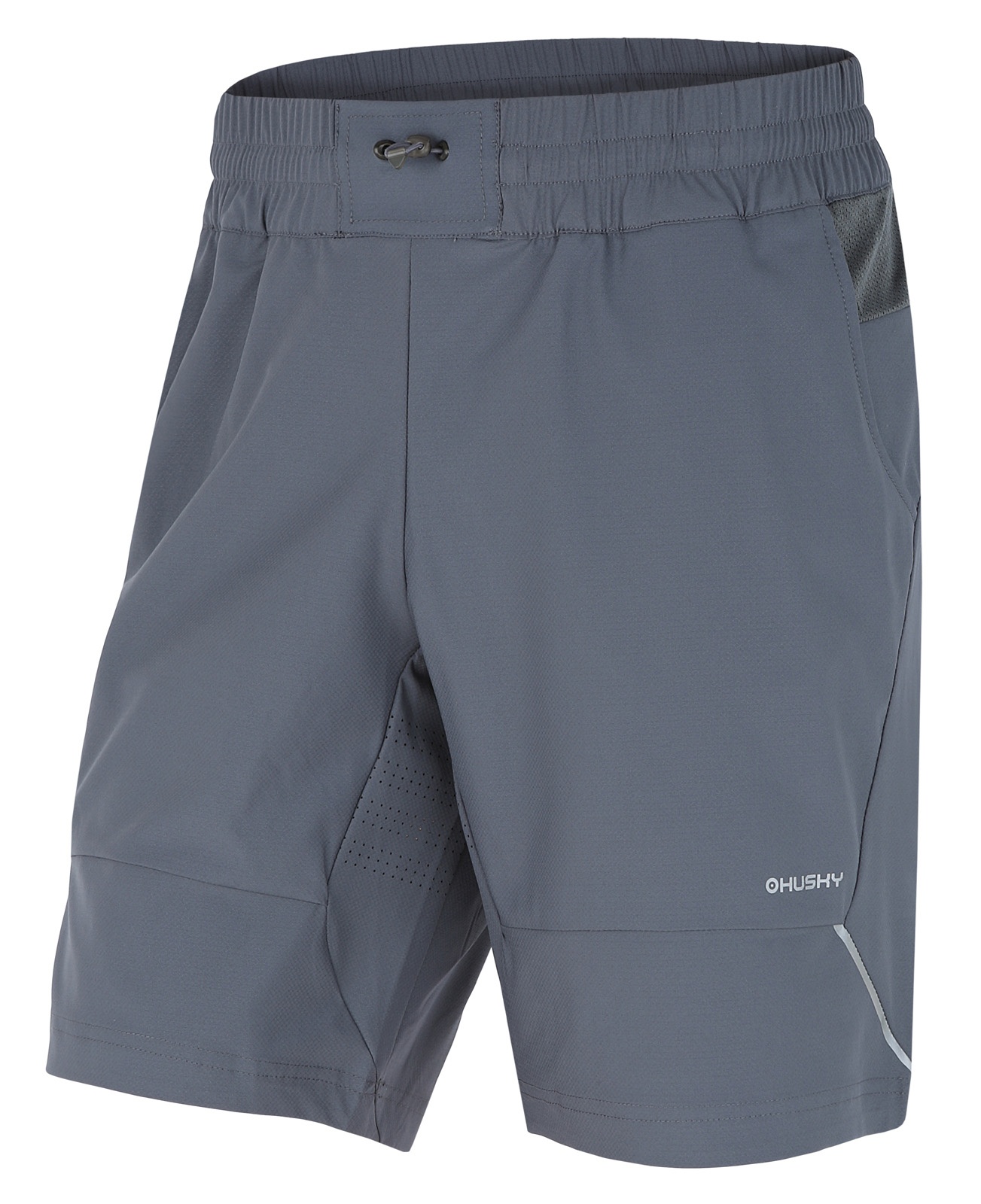 Levně Husky Speedy M M, antracitová Pánské sport šortky