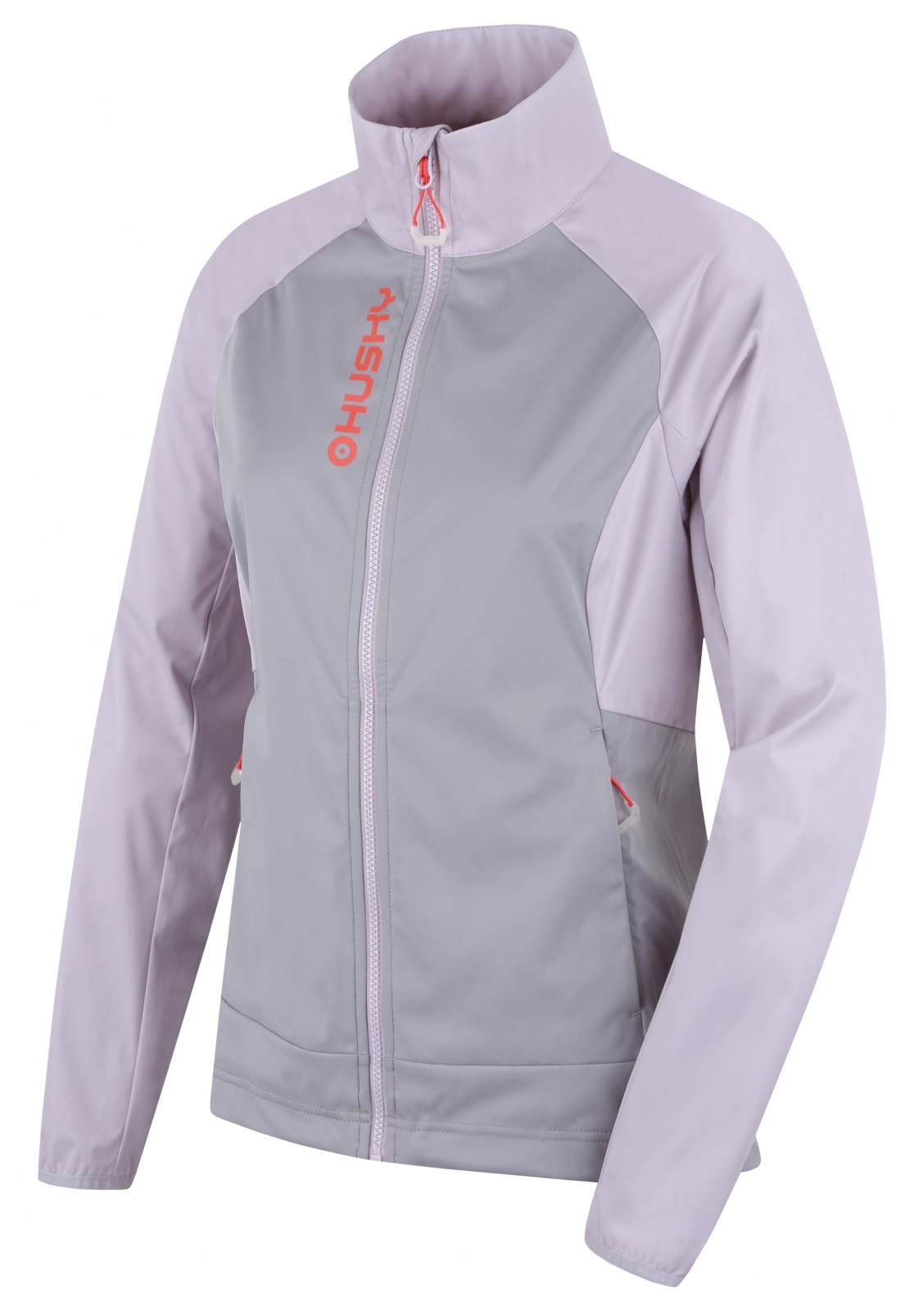 Husky Suli L S, purple/grey Dámská softshell bunda