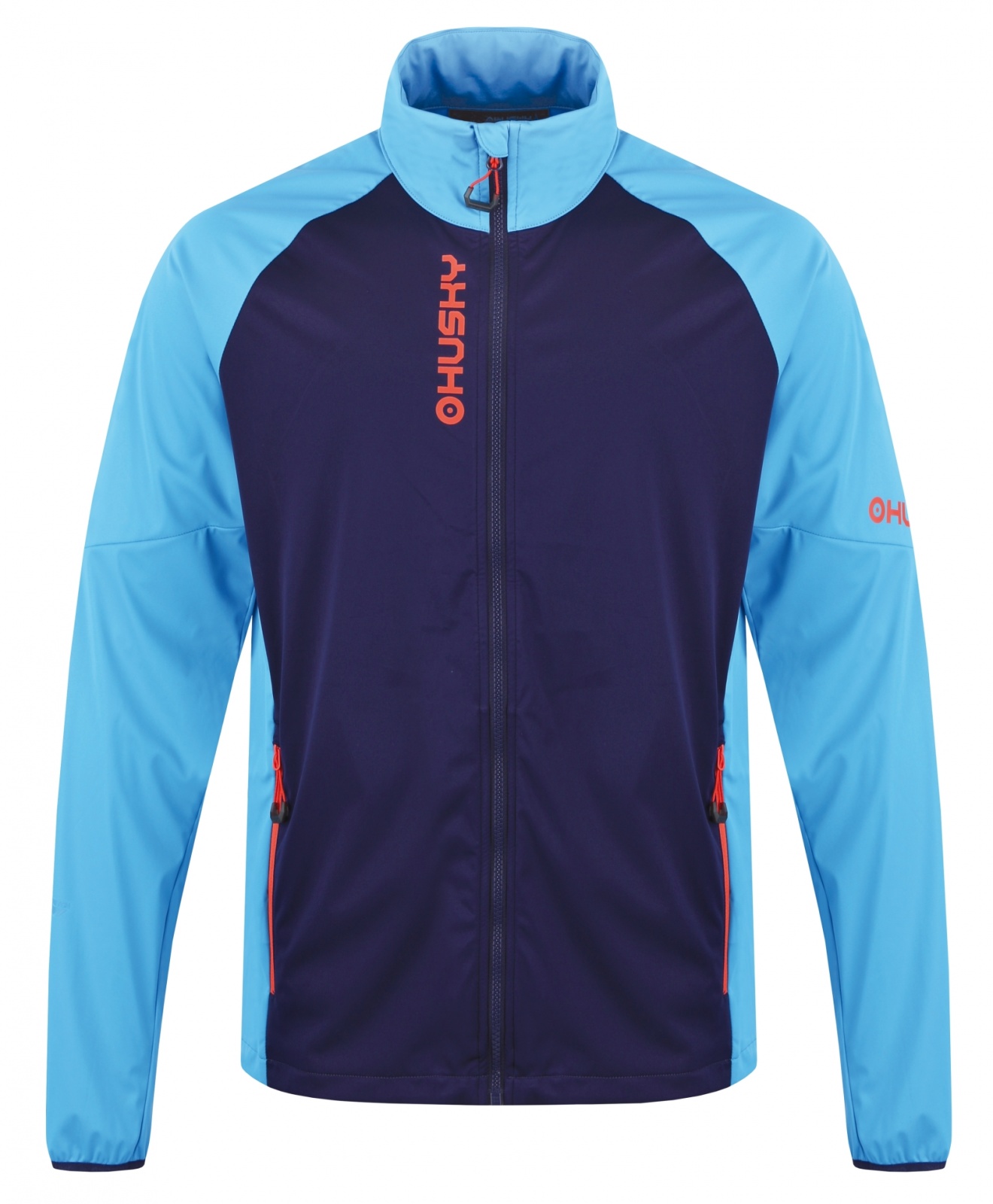 Husky Suli M L, grey/mint Pánská softshell bunda