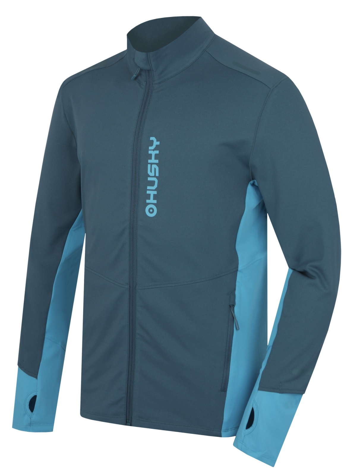 Husky Tame zip M XXXL, blue Pánská mikina se zipem