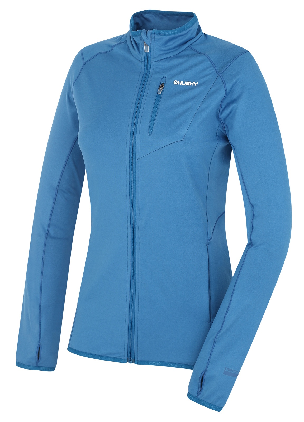 Husky Tarp zip L L, modrá Dámská mikina na zip