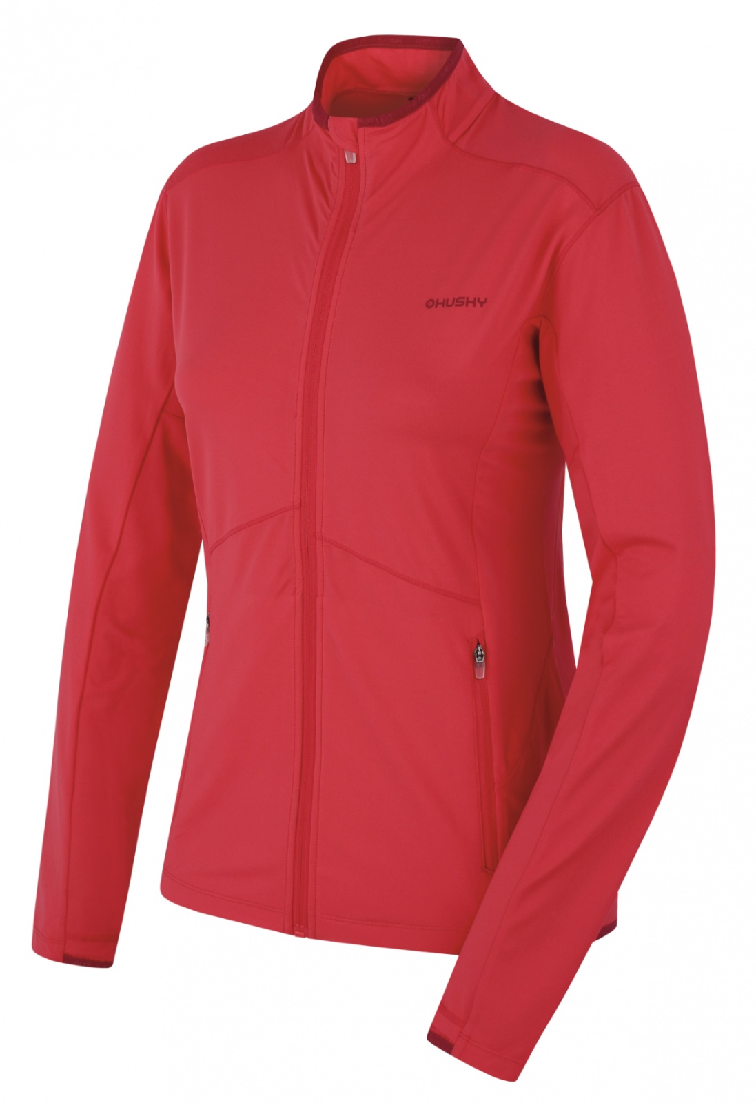 Husky Tarp zip L XS, pink Dámská mikina na zip