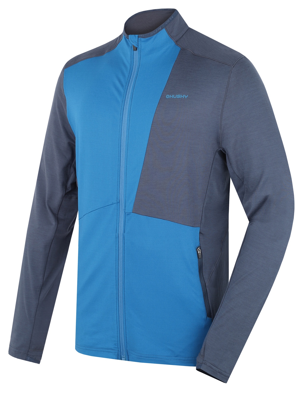 Levně Husky Tarp zip M M, dk. blue/blue Pánská mikina na zip