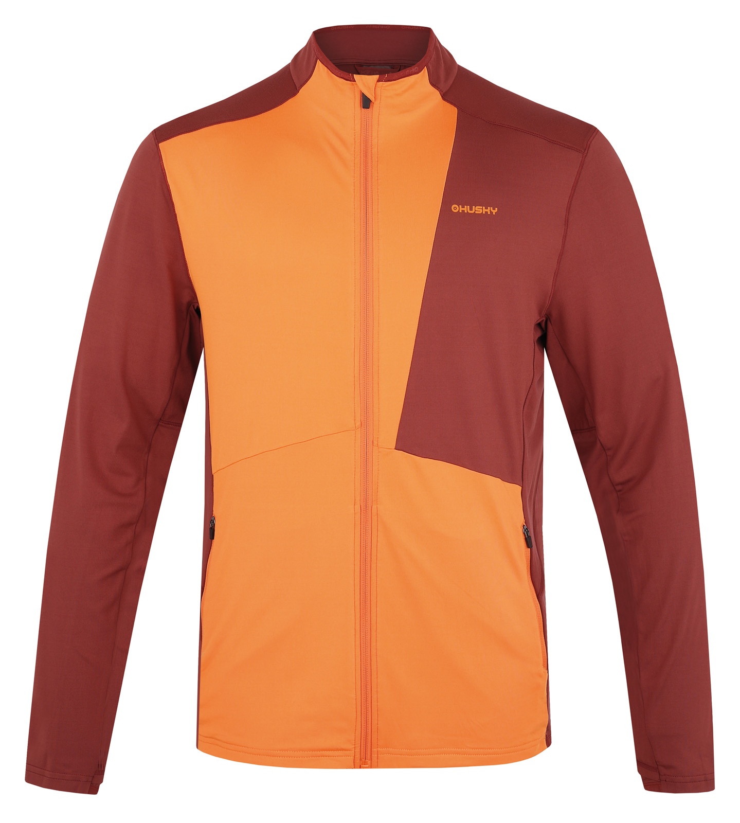 Husky Tarp zip M M, deep brick/orange Pánská mikina na zip (obrázek 3)