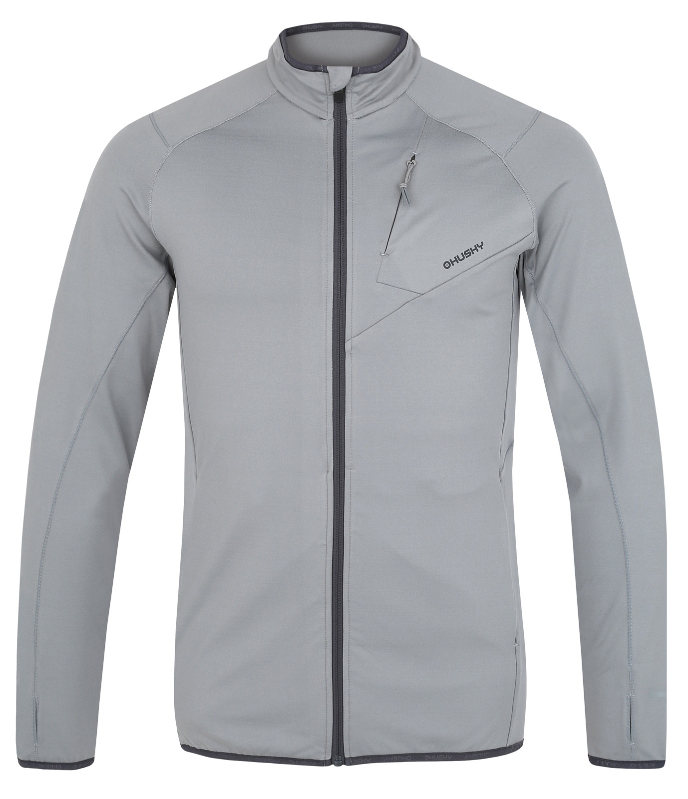 Husky Tarp zip M M, šedá Pánská mikina na zip (obrázek 3)