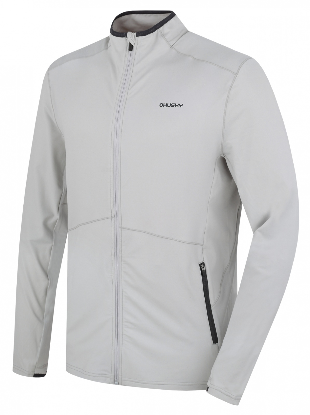 Husky Tarp zip M L, lt. grey Pánská mikina na zip