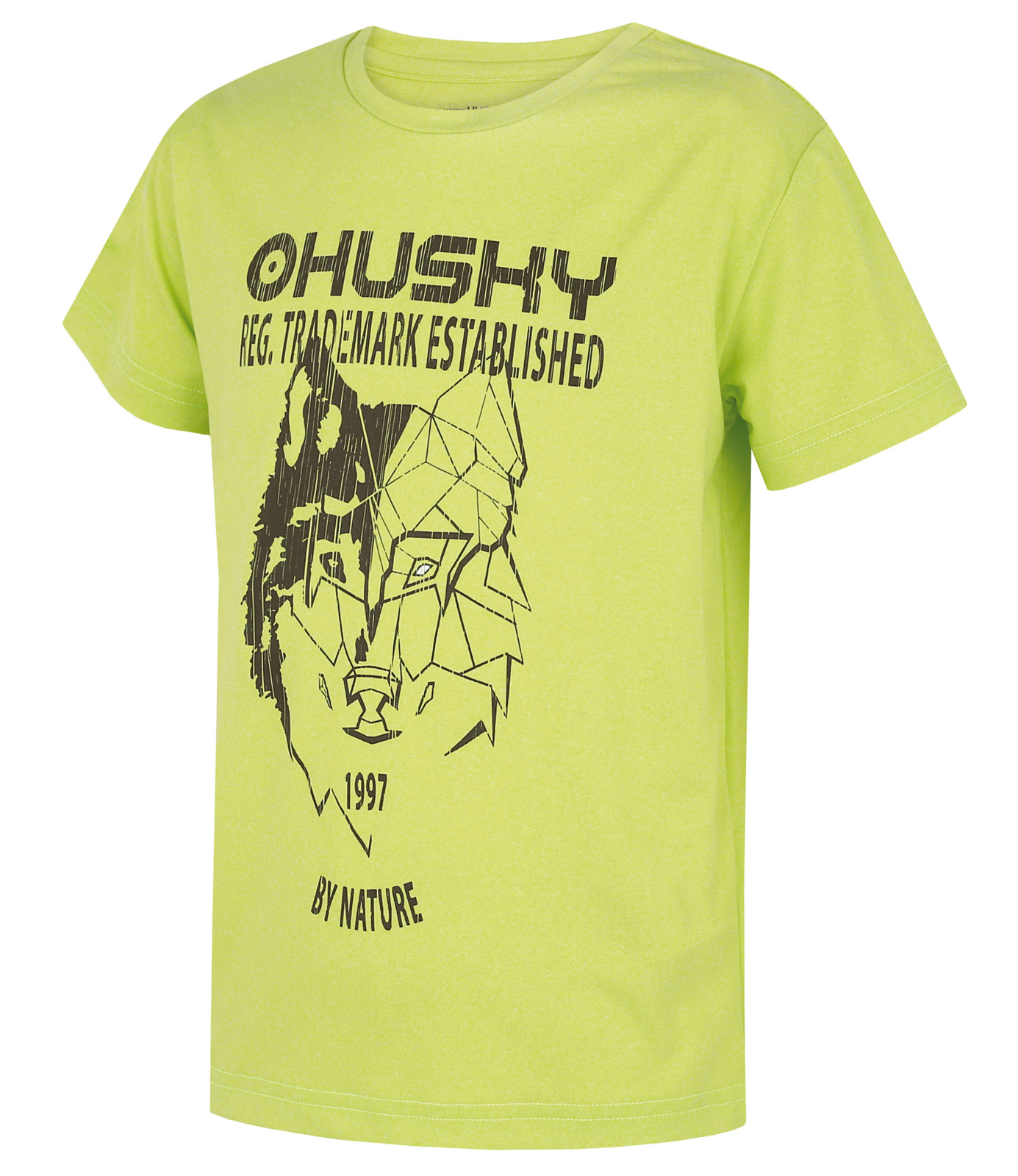 Levně Husky Tash K 122-128, jasně zelená Dětské funkční triko