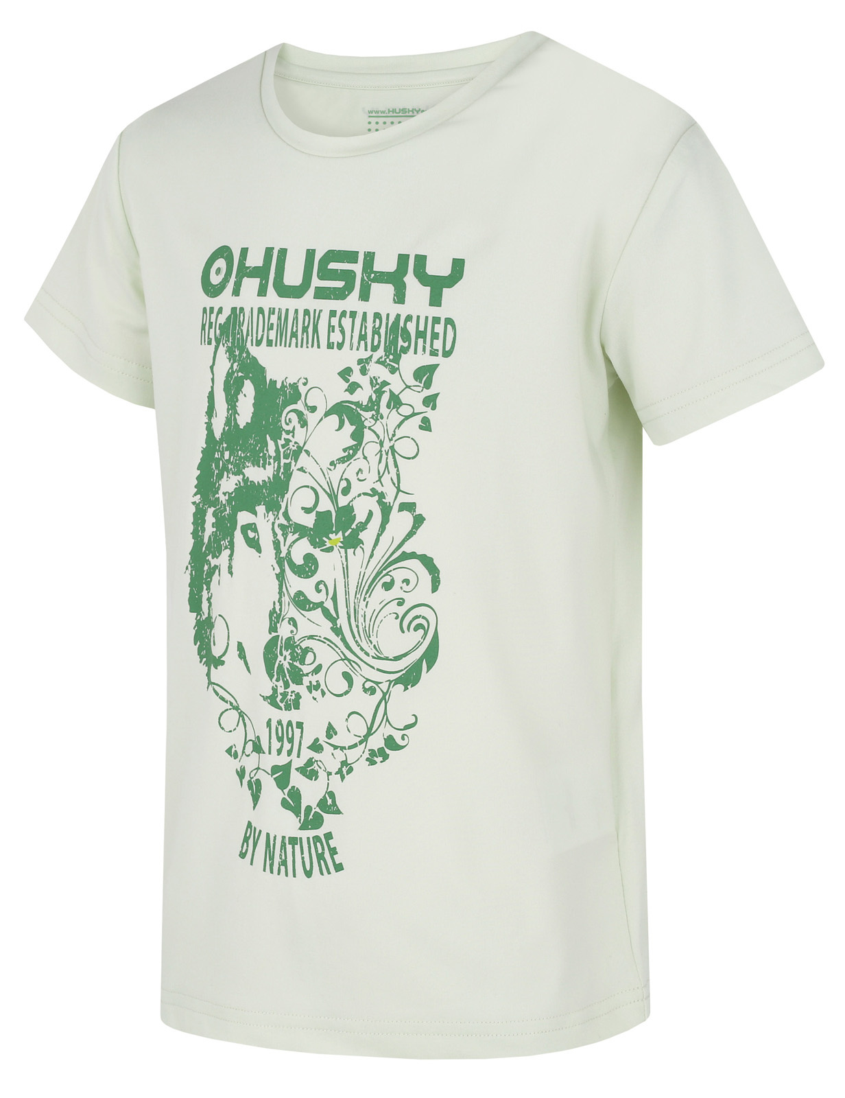 Levně Husky Tash K 122-128, světle zelená Dětské funkční triko