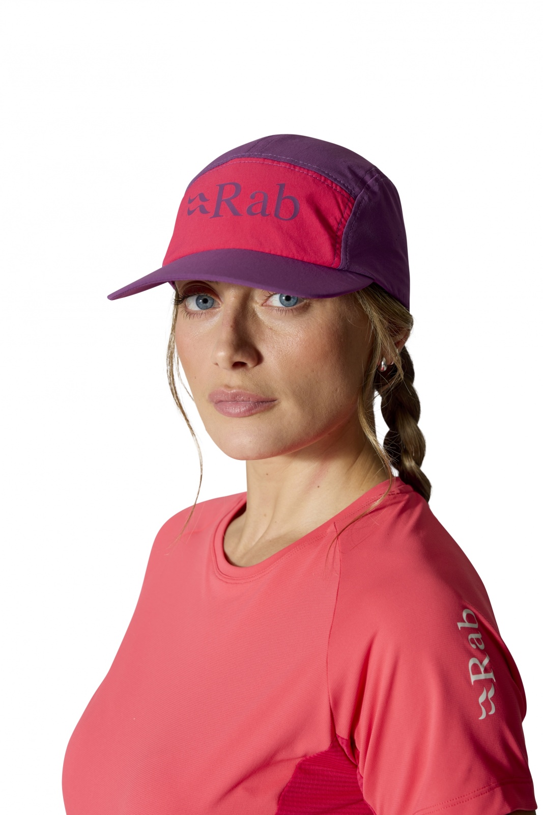Rab Talus 5 Panel Cap plum/watermelon Kšiltovka