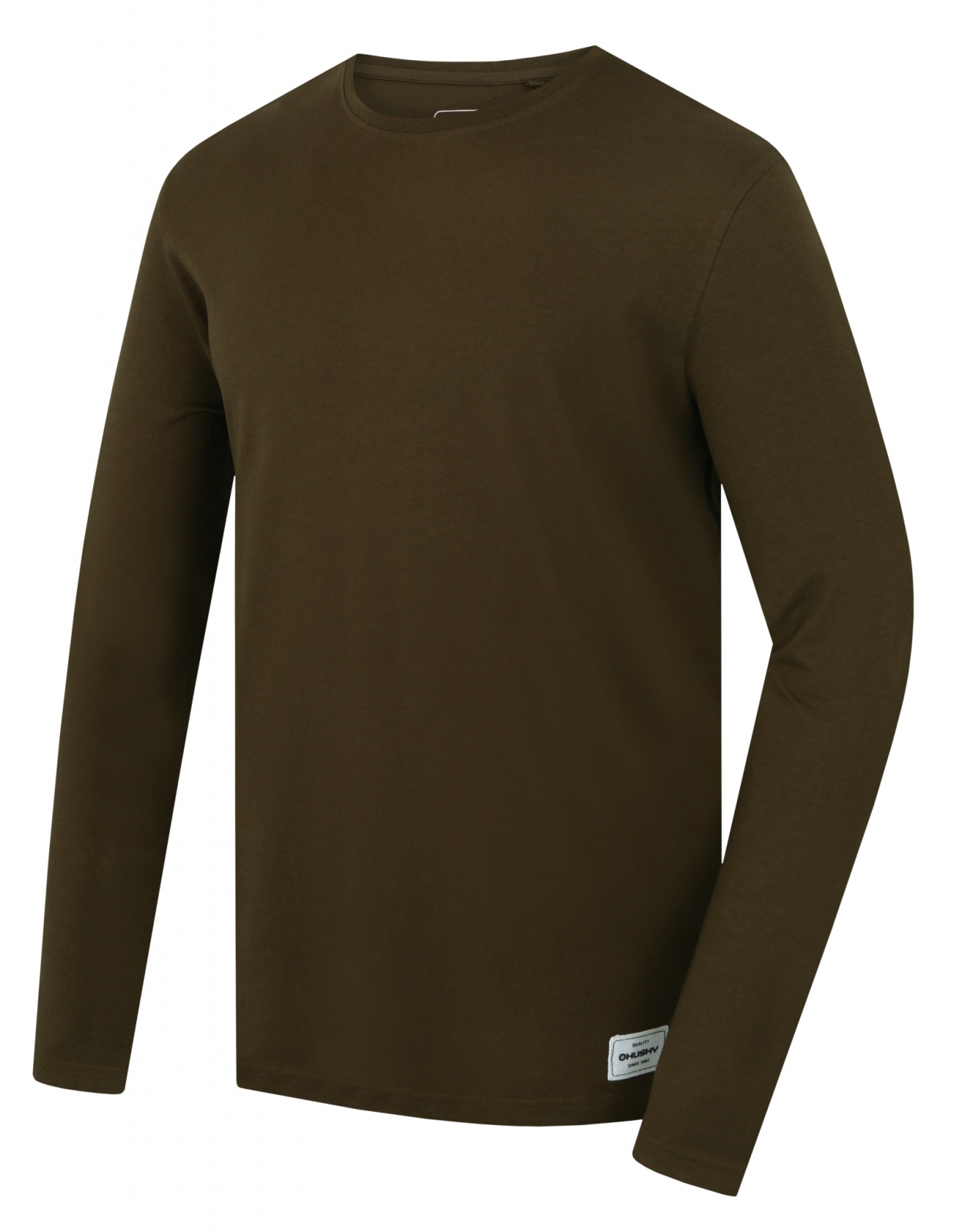 Husky Tee Loba M M, dark khaki Pánské bavlněné triko