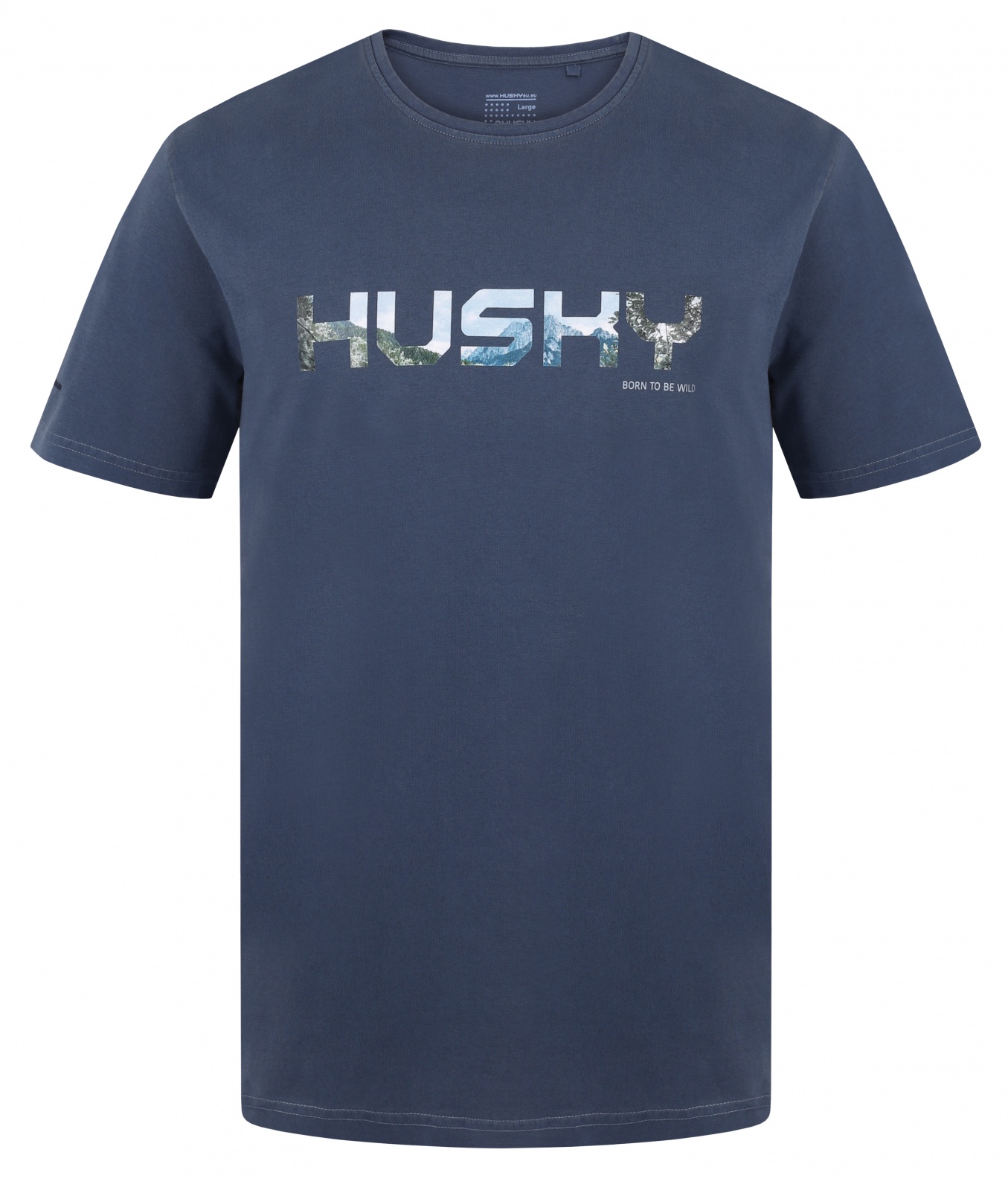 Husky Tee Wild M S, white Pánské bavlněné triko (obrázek 10)