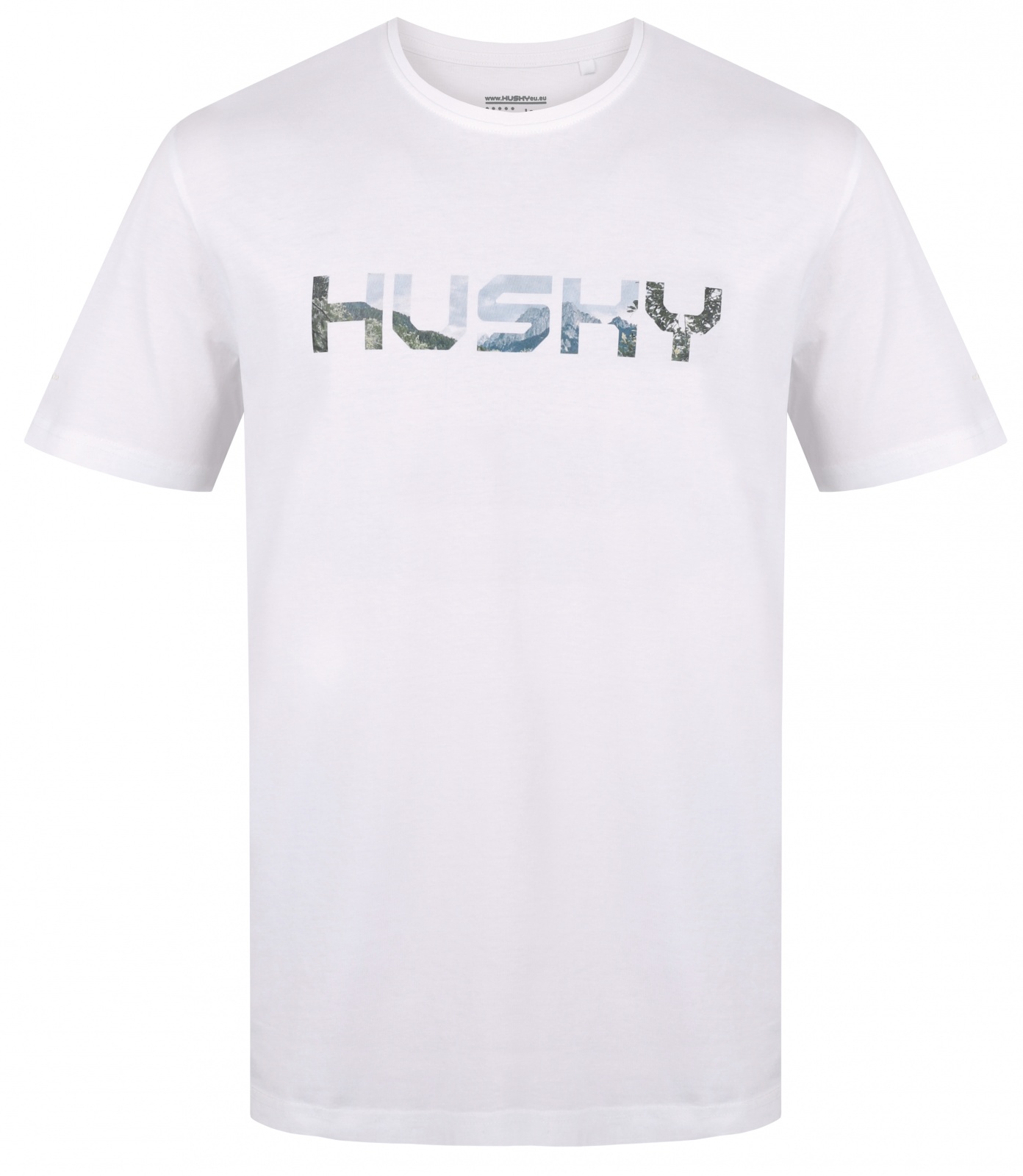 Husky Tee Wild M S, white Pánské bavlněné triko (obrázek 3)