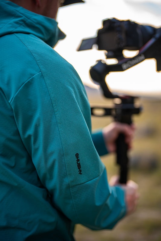 Husky Sevan M XXL, dark mint Pánská softshell bunda (obrázek 10)