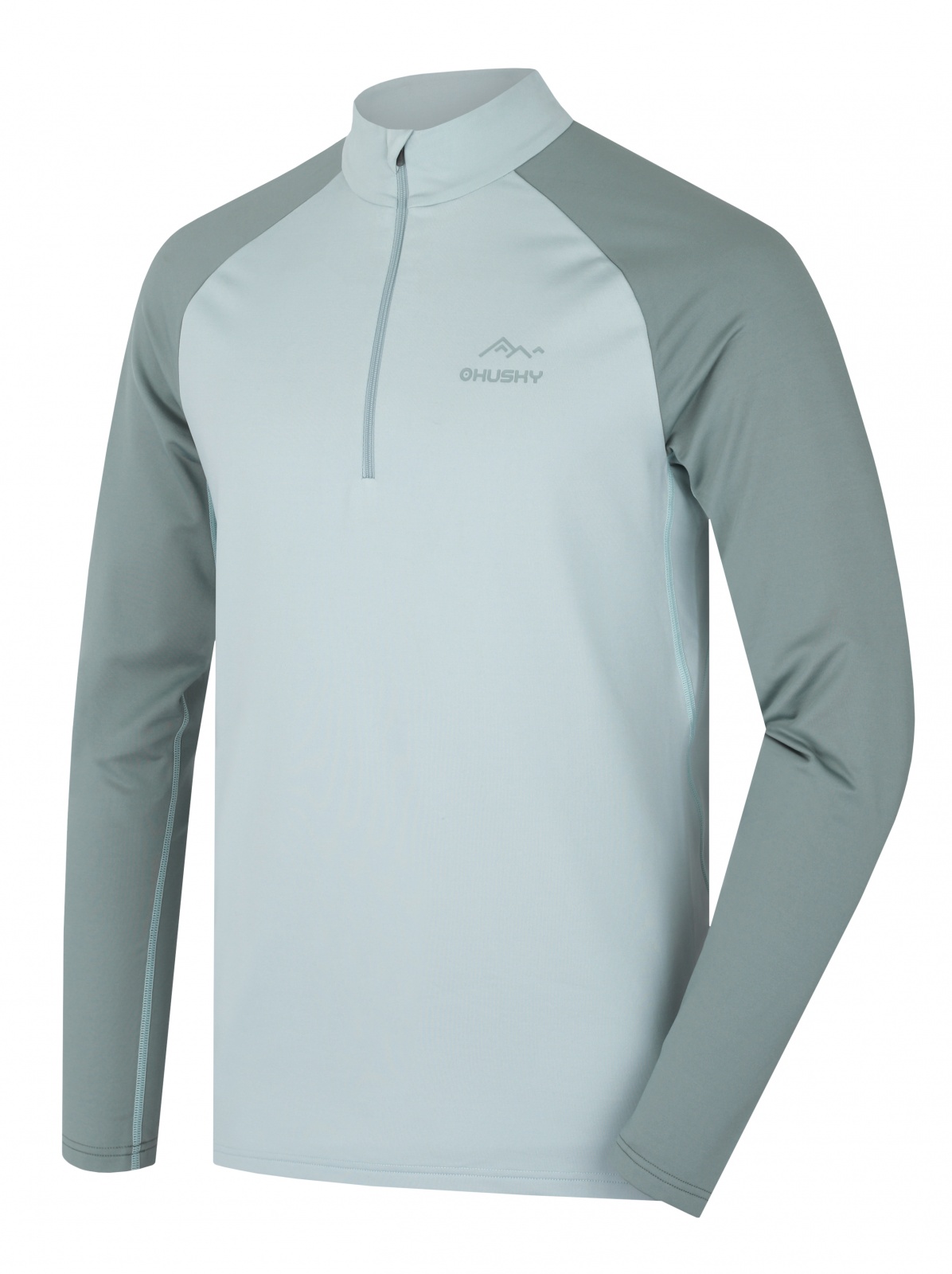 Husky Tromi zip M XL, faded green Termoprádlo Active Winter Triko