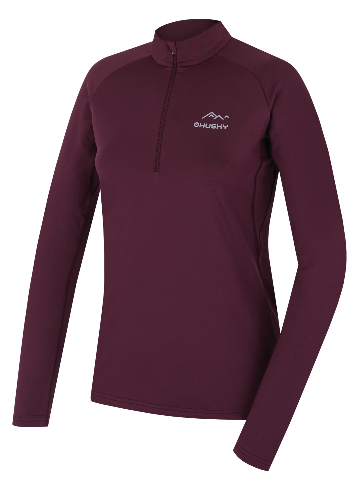 Husky Tromi Zip L S, purple Termoprádlo Active Winter Triko
