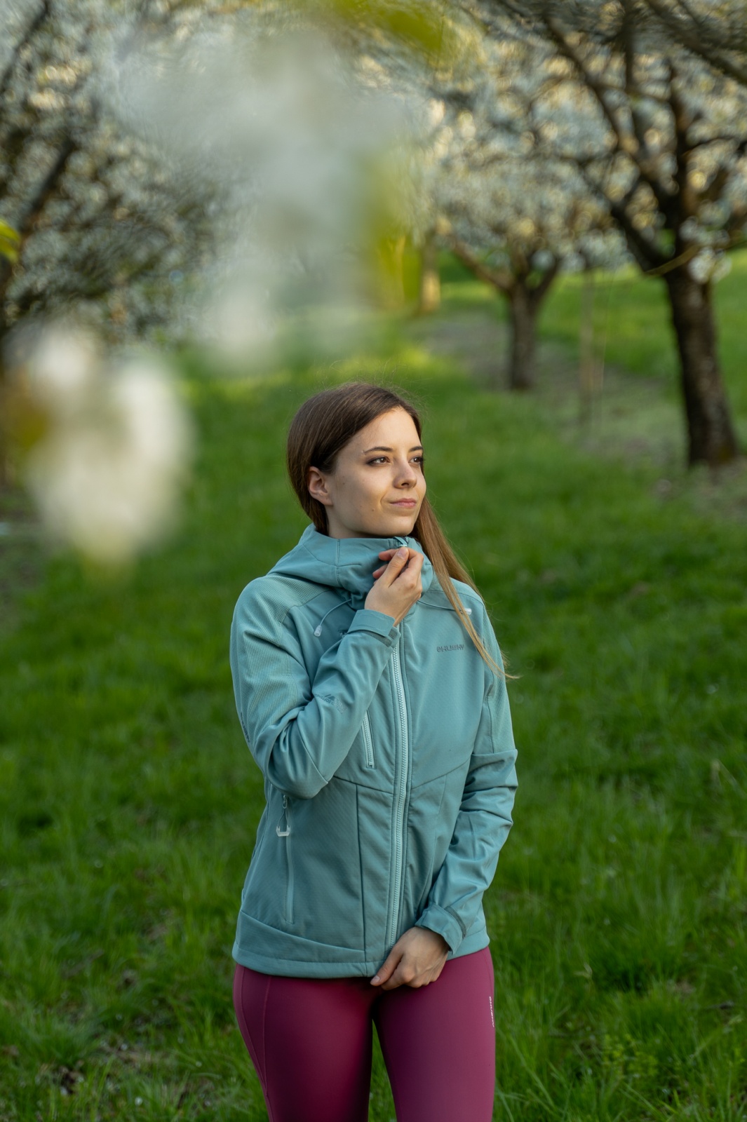 Husky Sevan L S, lt. yellow Dámská softshell bunda