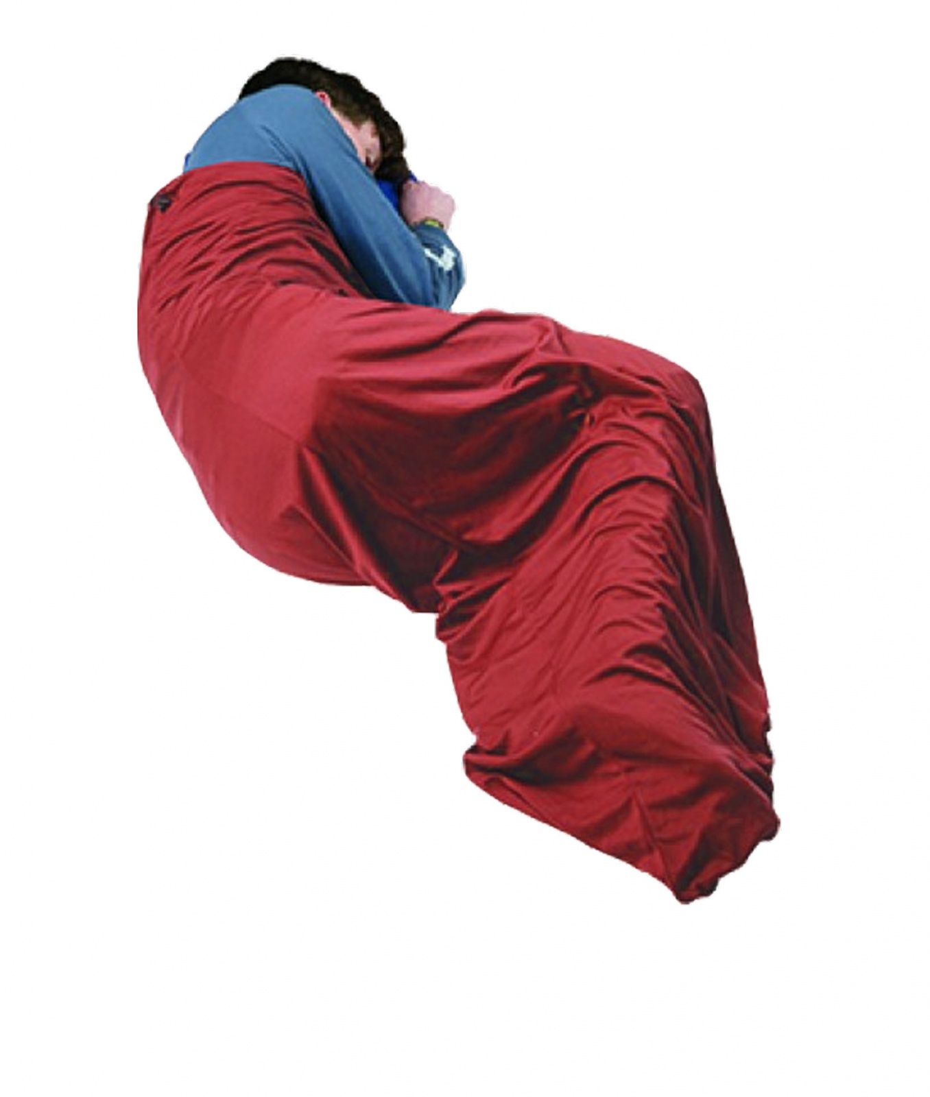 Yate Trekmates Cotton Liner Hotelier 200x70cm červená Vložka do spacáku (obrázek 3)